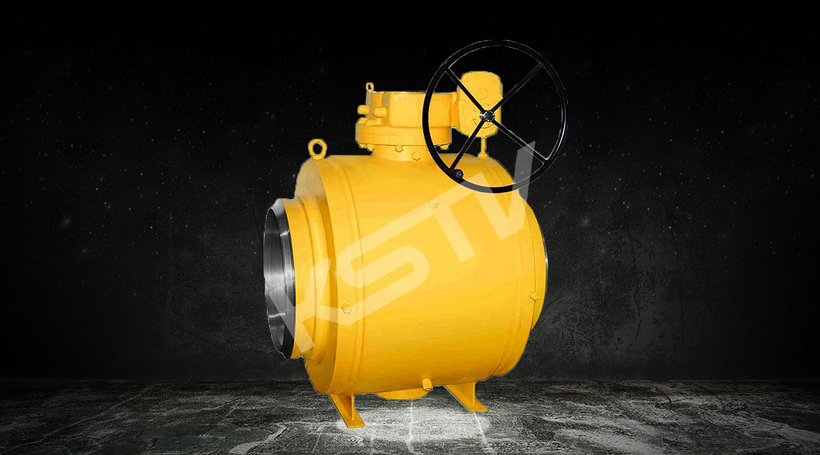 固定蝸（wō）輪式焊接球（qiú）閥