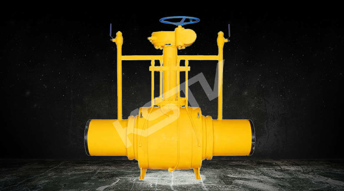 埋地式帶袖管雙放（fàng）散焊接球閥（fá）