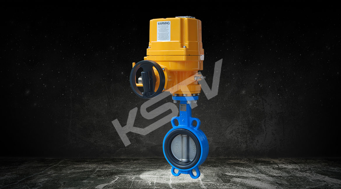 電動對夾式蝶閥