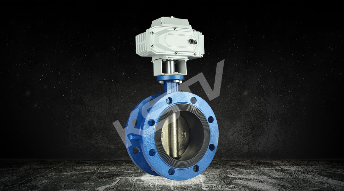 電動法蘭式軟密封蝶閥