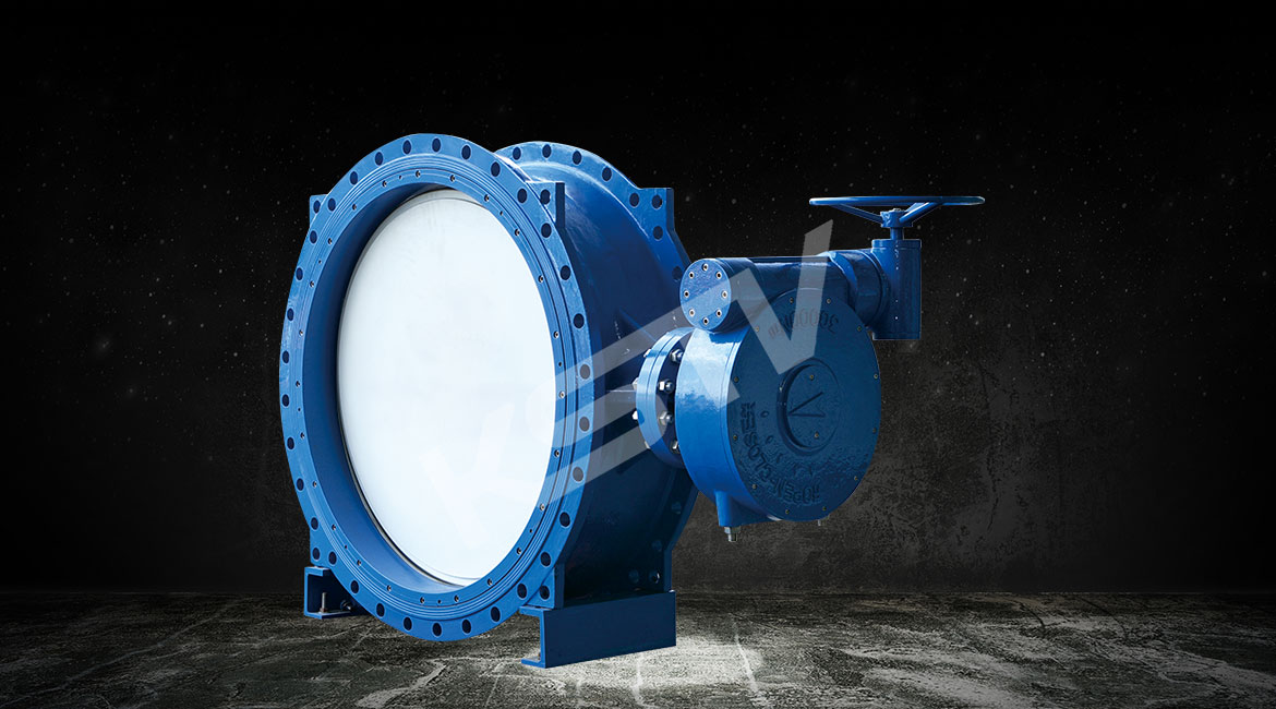 蝸（wō）輪雙偏心蝶閥