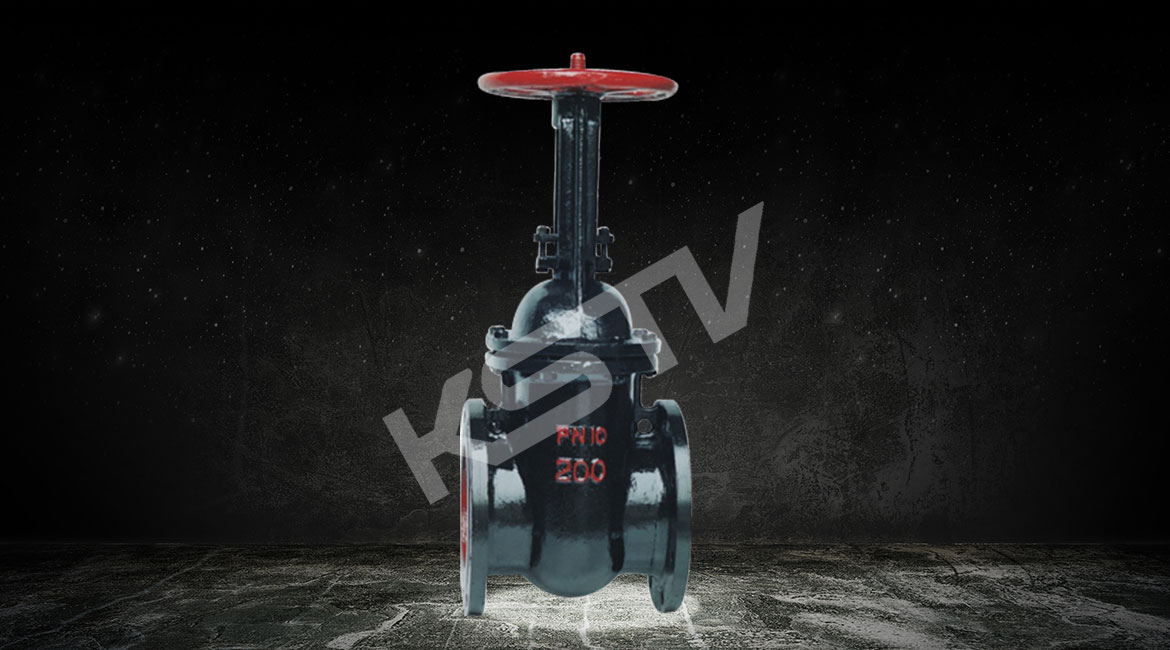 鑄鐵明杆楔式閘閥