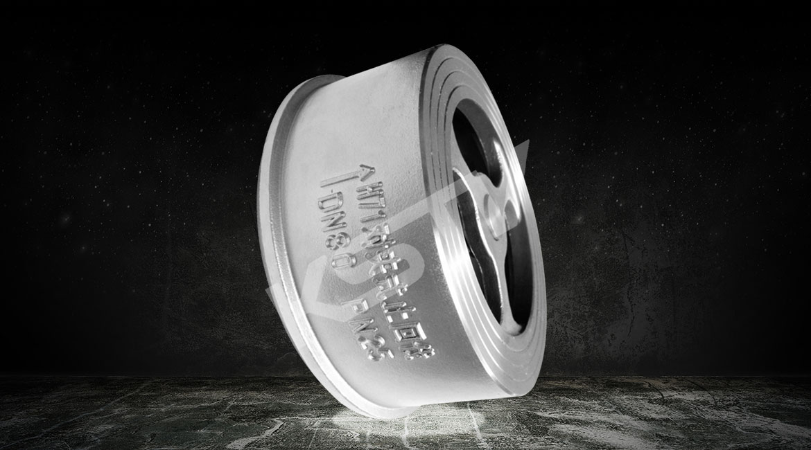 對夾連接升降式止回閥