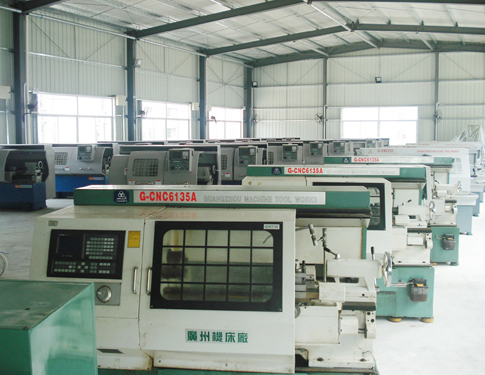 玖容伺服液壓機車間展（zhǎn）示